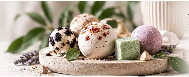 Bath bombs manufactured by Coughlan Products